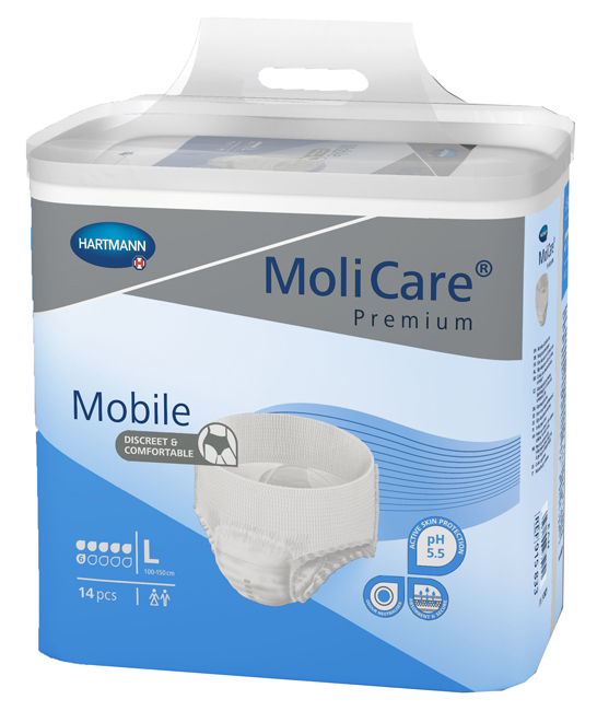 PANNOLINO PULL UP GIORNO MOLICARE MOBILE 6 GOCCE L 14 PEZZI CON IVA AL 22% - Pharmaleader