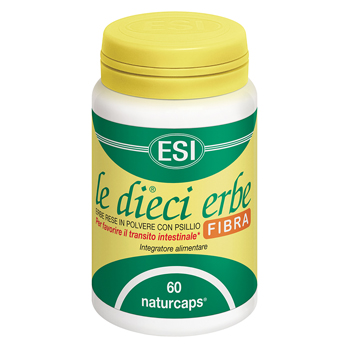 ESI LE DIECI ERBE FIBRA 60 NATURCAPS - Pharmaleader