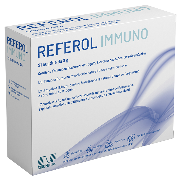 REFEROL IMMUNO 21 BUSTE 3 G - Pharmaleader