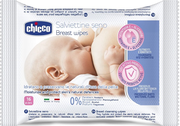 CHICCO SALVIETTE DETERGENTI PER IL SENO 16 PEZZI - Pharmaleader