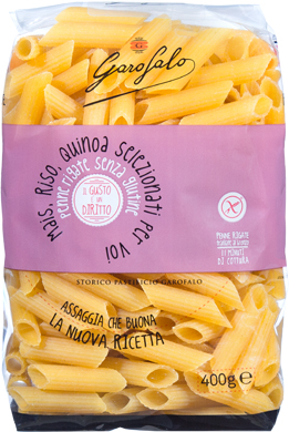 GAROFALO PENNE RIGATE SENZA GLUTINE 400 G - Pharmaleader