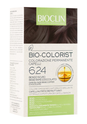 BIOCLIN BIO COLORIST 6,24 BIONDO SCURO BEIGE RAME - Pharmaleader