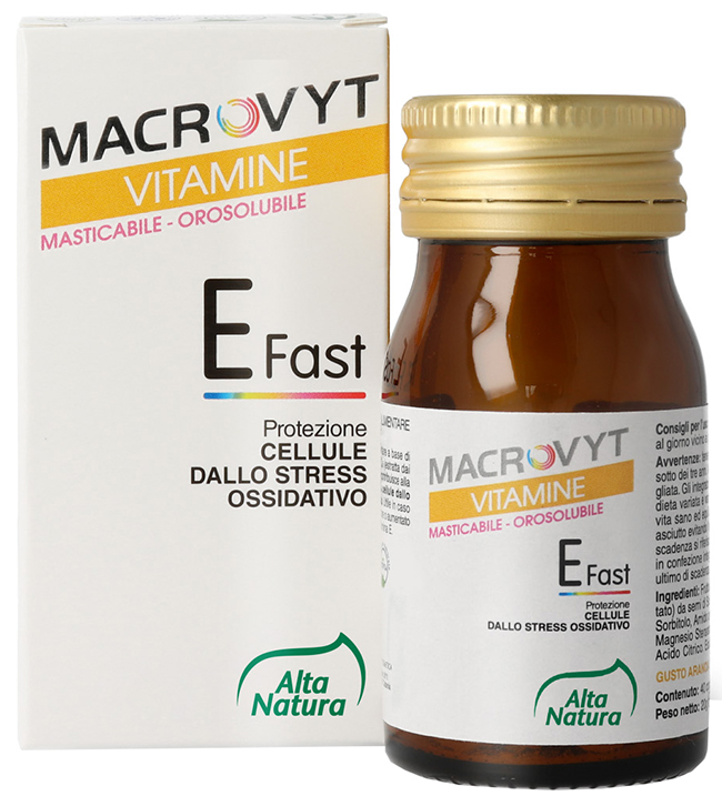 MACROVYT VITAMINA E 40 COMPRESSE FAST - Pharmaleader