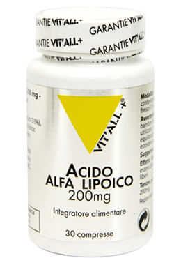 VITAL PLUS ACIDO ALFA LIPOICO 30 COMPRESSE - Pharmaleader