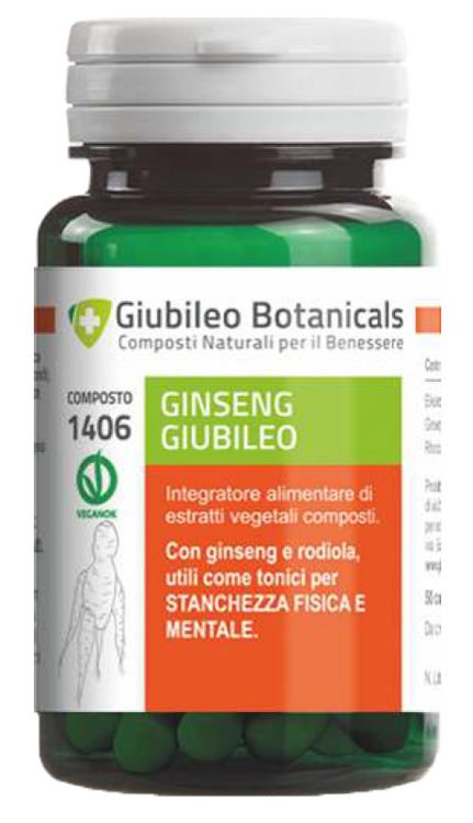 GIUBILEO BOTANICALS GINSENG 30 CAPSULE - Pharmaleader