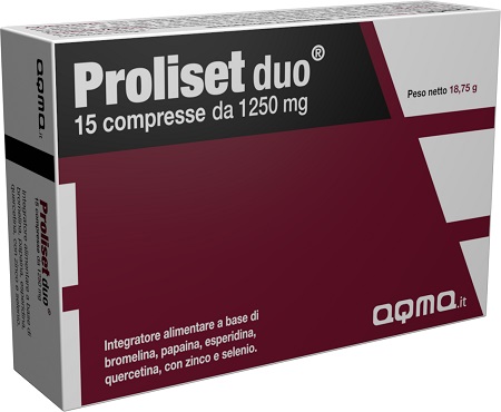 PROLISET DUO 15 COMPRESSE - Pharmaleader