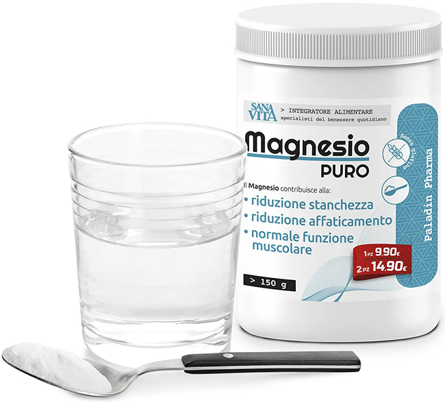 SANAVITA MAGNESIO PURO 150 G - Pharmaleader