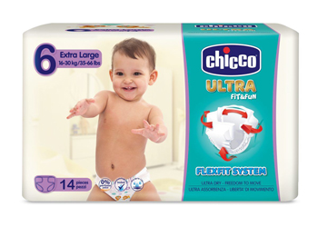 CHICCO PANNOLINO ULTRA XL 14 PEZZI - Pharmaleader