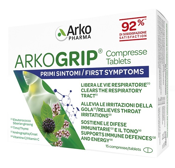 ARKOGRIP 15 COMPRESSE - Pharmaleader