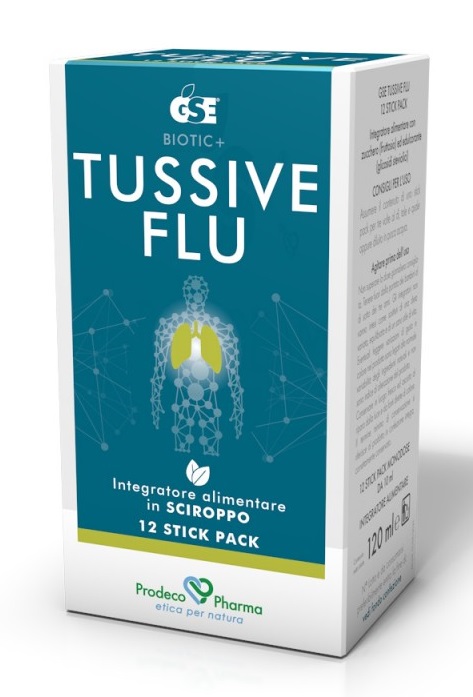 GSE TUSSIVE FLU 12 STICKPACK - Pharmaleader