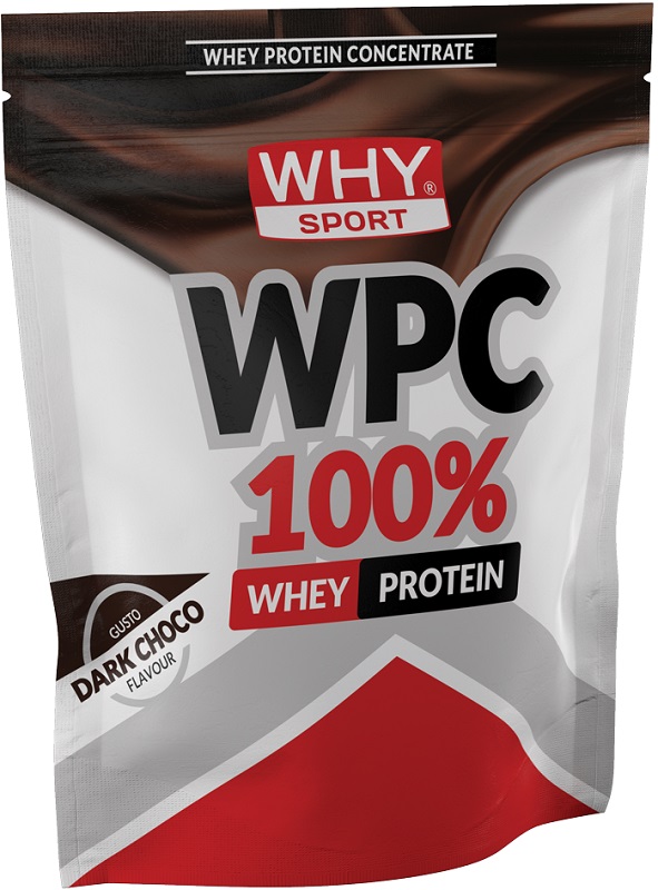 WHYSPORT WPC 100% WHEY DARK CHOCO 1 KG - Pharmaleader