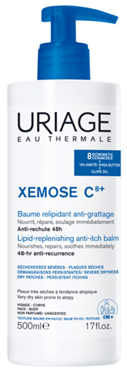 XEMOSE C8+ BALSAMO OLIO LENITIVO ANTI PRURITO 500 ML - Pharmaleader