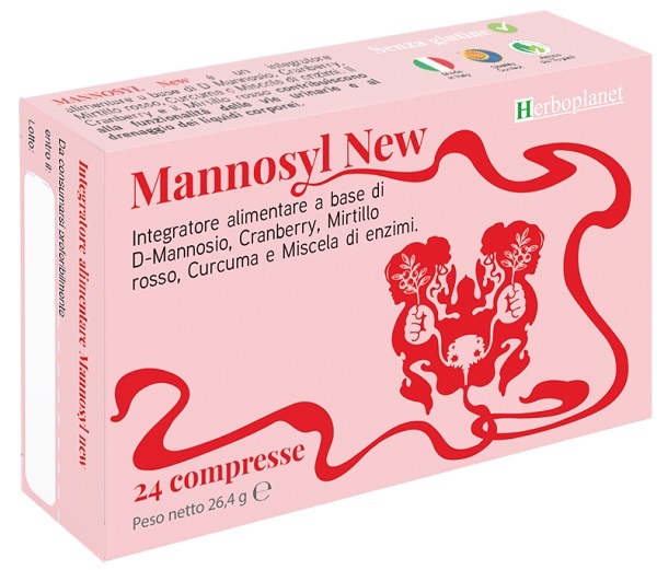 MANNOSYL NEW 24 COMPRESSE - Pharmaleader