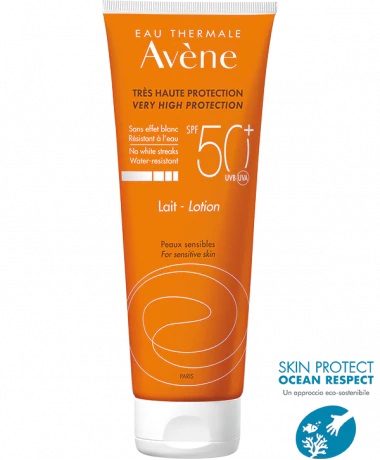 EAU THERMALE AVENE SOLARE LATTE SPF50+ 250 ML NUOVA FORMULA - Pharmaleader