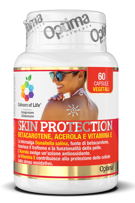 COLOURS OF LIFE SKIN PROTECTION 60 CAPSULE VEGETALI 500 MG - Pharmaleader