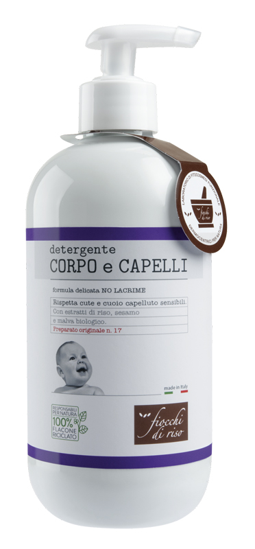 FIOCCHI DI RISO DETERGENTE CAPELLI E CORPO 400 ML - Pharmaleader