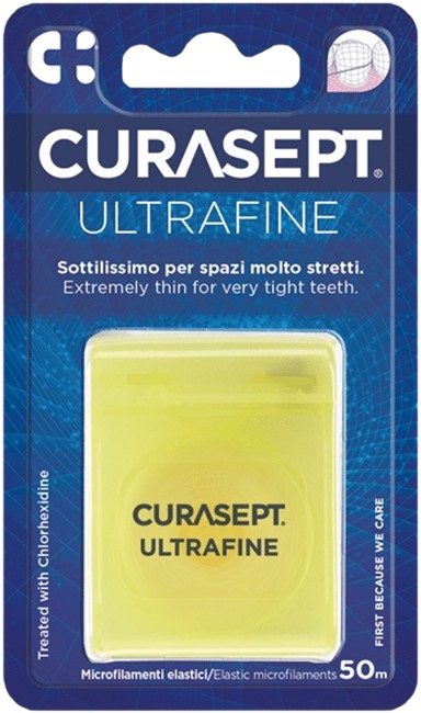 CURASEPT ULTRAFINE FILO INTERDENTALE NON CERATO CLOREXIDINA - Pharmaleader