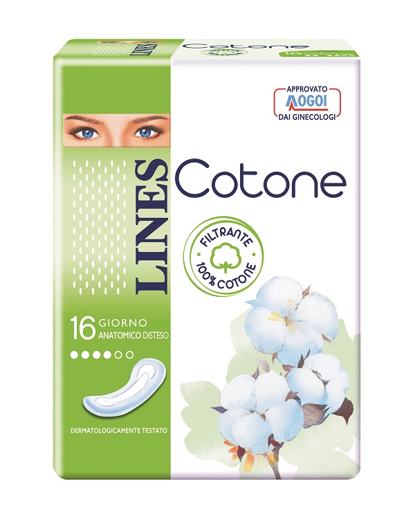 LINES COTONE NON ULTRA ANATOMICI DISTESI 16 PEZZI - Pharmaleader