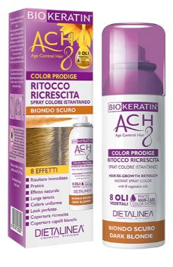 BIOKERATIN ACH8 COLOR PRODIGE RITOCCO RICRESCITA BIONDO SCURO 75 ML DIETALINEA - Pharmaleader