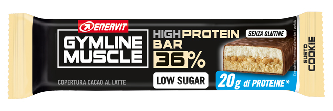 GYMLINE 20 G PROTEINBAR COOKIE 55 G - Pharmaleader