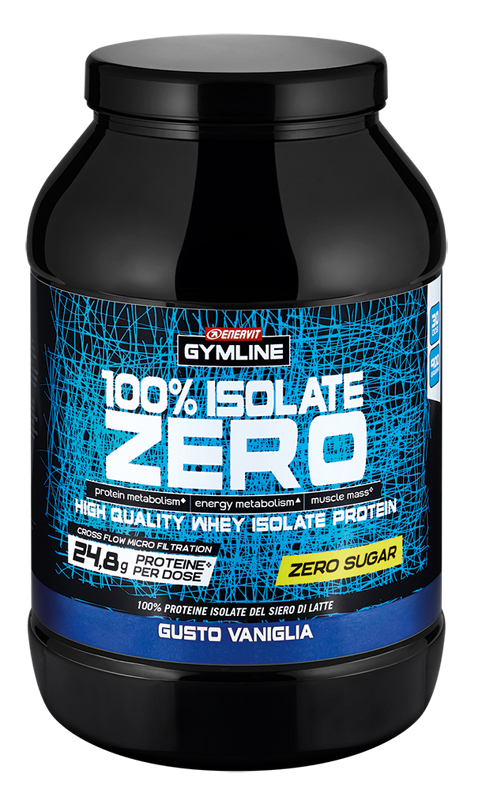 GYMLINE 100% WHEY ISO ZERO VANIGLIA 900 G - Pharmaleader