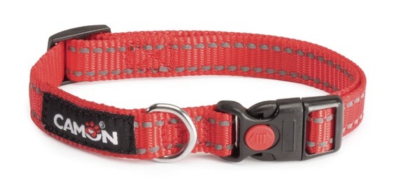 COLLARE LOWTENSION REFLEX ROSSO 20 MM X 33/53 CM - Pharmaleader
