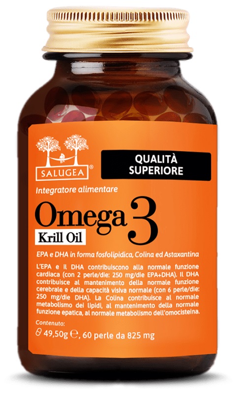 SALUGEA OMEGA 3 KRILL OIL 60 PERLE - Pharmaleader