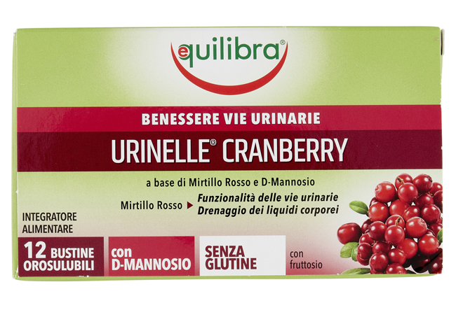 URINELLE CRANBERRY 12 BUSTINE OROSOLUBILI - Pharmaleader