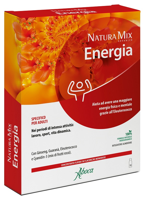 NATURA MIX ADVANCED ENERGIA 10 FLACONCINI DA 15 G - Pharmaleader