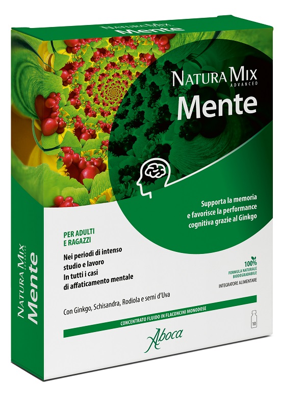 NATURA MIX ADVANCED MENTE 10 FLACONCINI - Pharmaleader