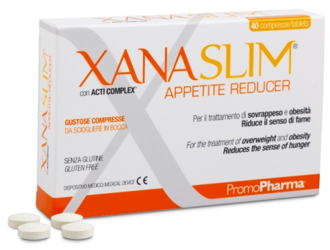 XANASLIM APPETITE REDUCER 40 COMPRESSE MASTICABILI - Pharmaleader