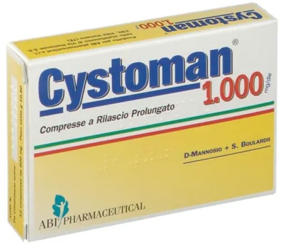 CYSTOMAN 1000 12 COMPRESSE - Pharmaleader