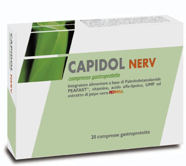 CAPIDOL NERV 20 COMPRESSE GASTROPROTETTE - Pharmaleader