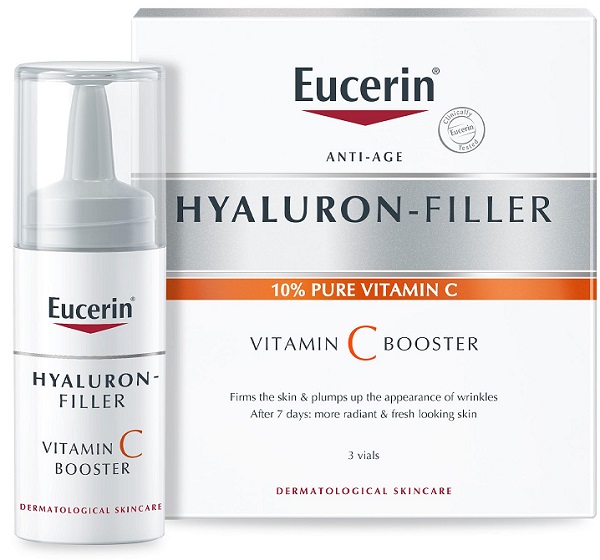 EUCERIN HYALURON-FILLER VITAMIN C BOOSTER 3 X 8 ML - Pharmaleader