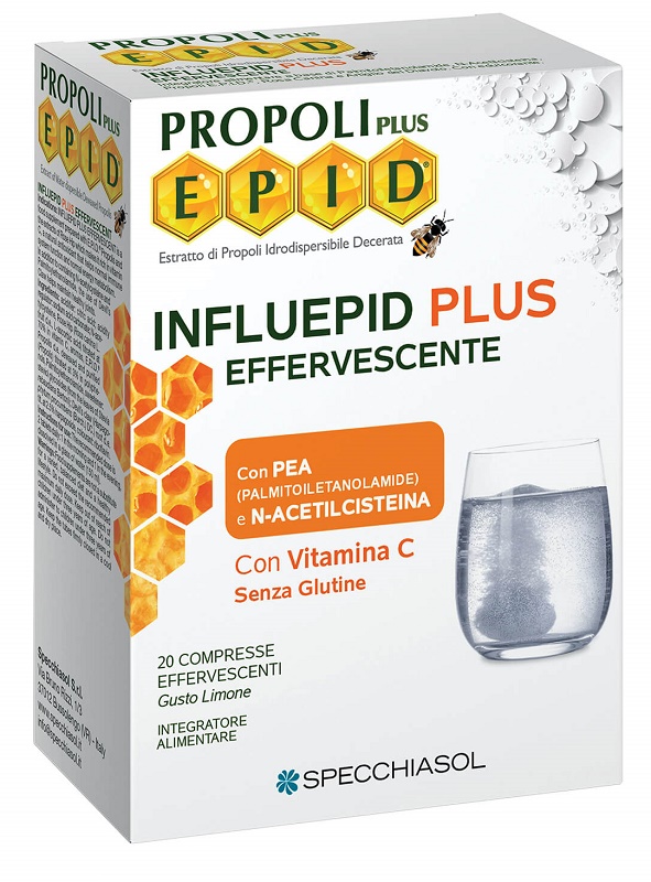INFLUEPID PLUS EFFERVESCENTE PEA 20 COMPRESSE - Pharmaleader