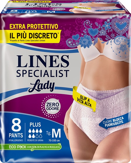 LINES SPECIALIST PANTS PLUS M FARMA 8 PEZZI - Pharmaleader