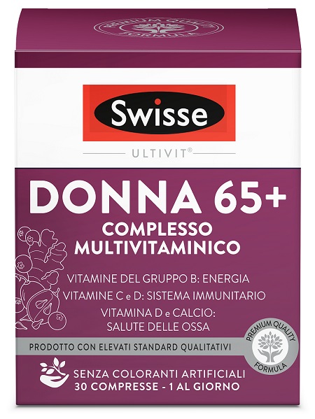 SWISSE DONNA 65+ COMPLESSO MULTIVITAMINICO 30 COMPRESSE - Pharmaleader
