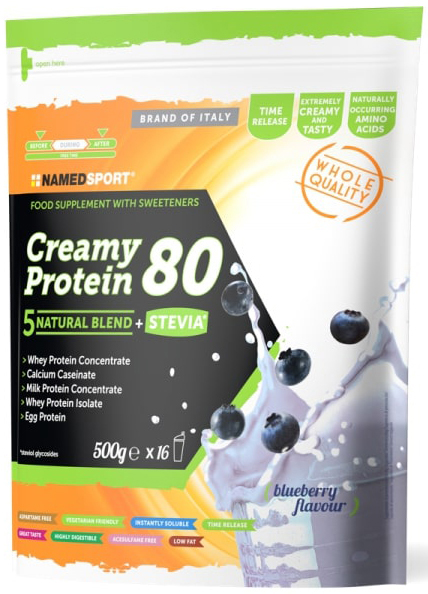 CREAMY PROTEIN CHERRY BLUEBERRY 500 G - Pharmaleader