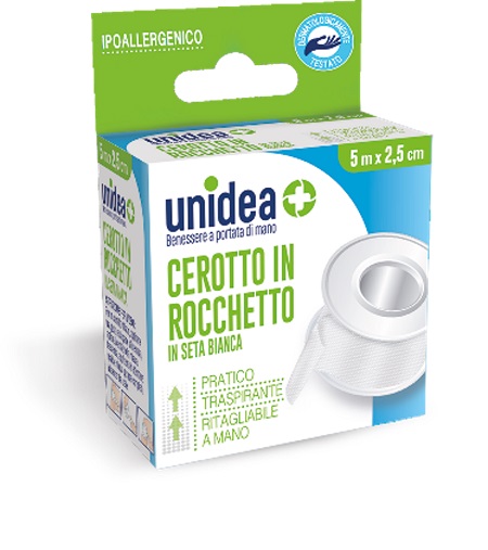 CEROTTO IN ROCCHETTO UNIDEA SETA M 5X2,5 CM - Pharmaleader