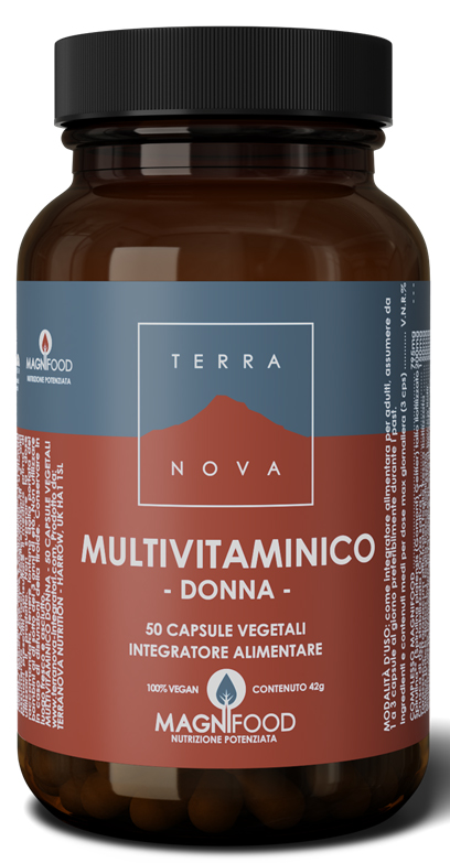 TERRANOVA MULTIVITAMINICO DONNA 50 CAPSULE - Pharmaleader