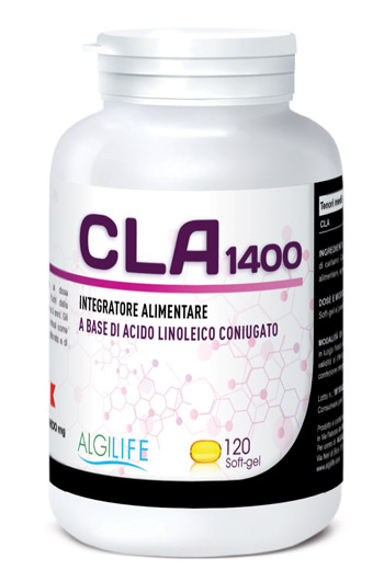 CLA 1400 ACIDO LINOLEICO CONIUGATO 120 SOFT GEL - Pharmaleader