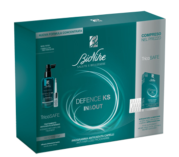 DEFENCE KS BIPACK TRATTAMENTO ANTICADUTA + INTEGRATORE 30 COMPRESSE - Pharmaleader