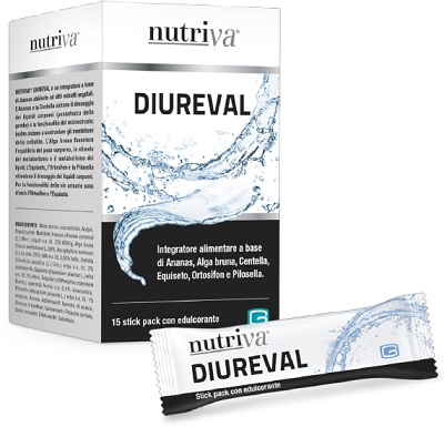 NUTRIVA DIUREVAL 15 STICK PACK DA 10 ML - Pharmaleader