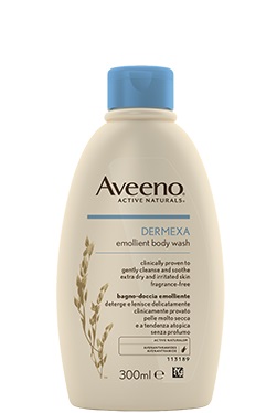 AVEENO BABY DERMEXA BAGNO DOCCIA 300 ML - Pharmaleader