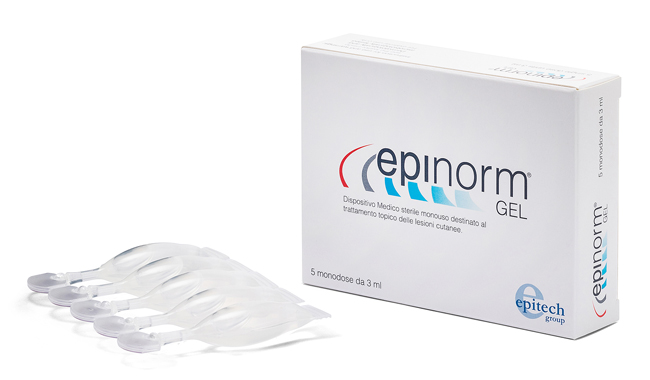 EPINORM GEL TRATTAMENTO LESIONI CUTANEE DA EPISIOTOMIA 5 MONODOSE 3 ML - Pharmaleader