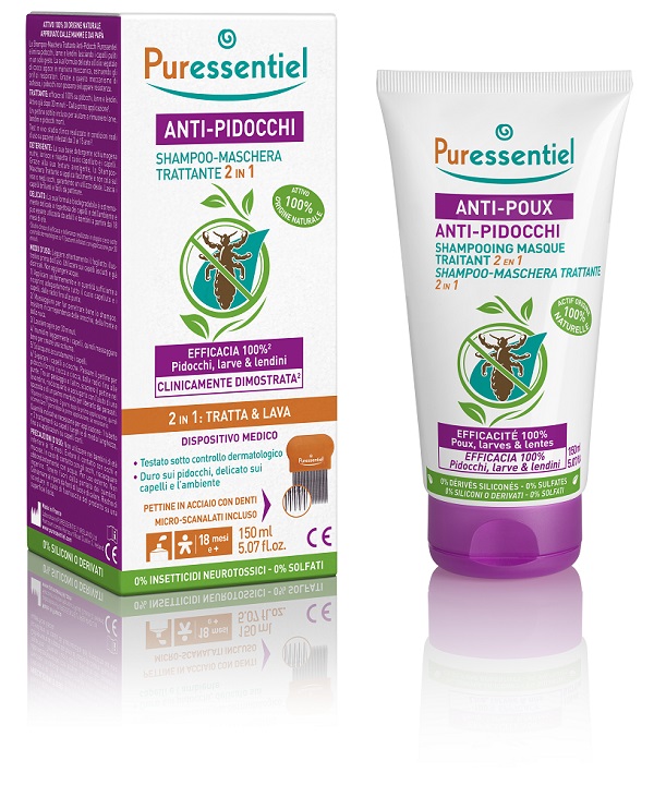 PURESSENTIEL SHAMPOO TRATTANTE ANTI-PIDOCCHI 150 ML - Pharmaleader