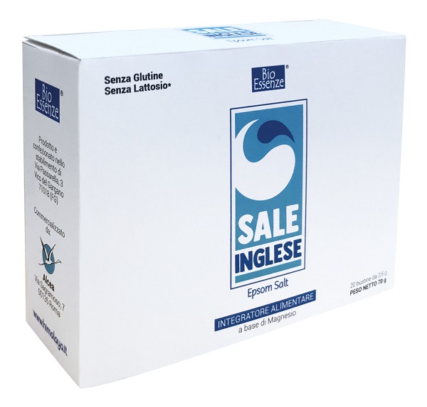 BIO ESSENZE SALE INGLESE 20 BUSTINE X 3,5G - Pharmaleader