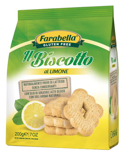 FARABELLA BISCOTTO LIMONE 200 G - Pharmaleader