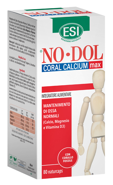 ESI NO DOL CORAL CALCIUM MAX 80 CAPSULE - Pharmaleader