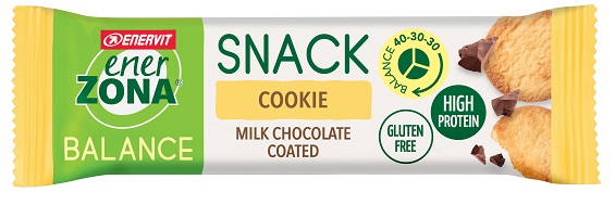 ENERZONA SNACK COOKIE MILK CIOCHOLATE 33 G - Pharmaleader